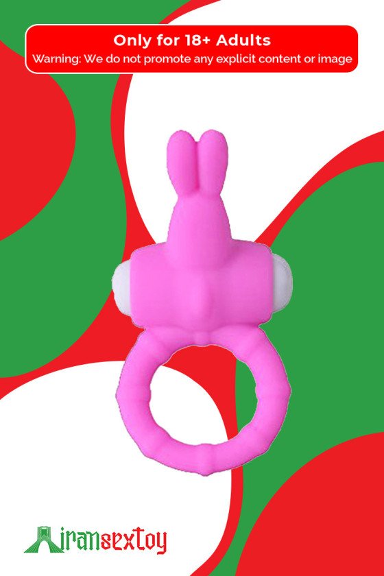 Rabbit Vibrating Penis Ring Blue Lolly CR-018