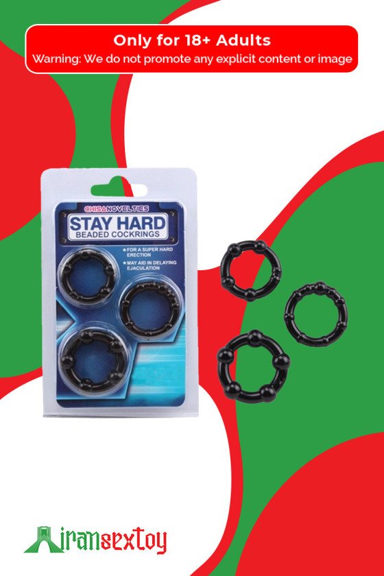 STAY HARD BEADED COCKRINGS CR-020