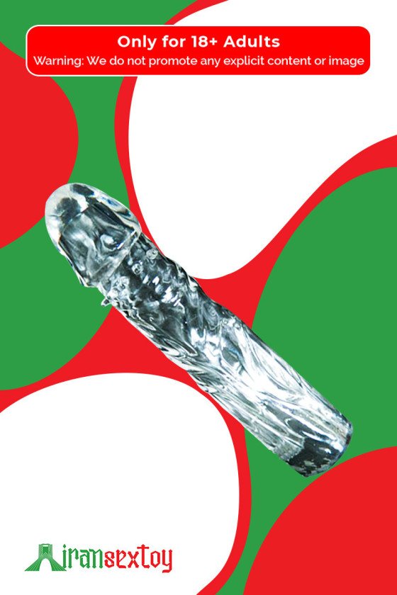 Full Ribbed Crystal Penis Sleeves PES-019