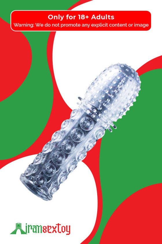 Crystal Penis Sleeve Textured Extension PES-021