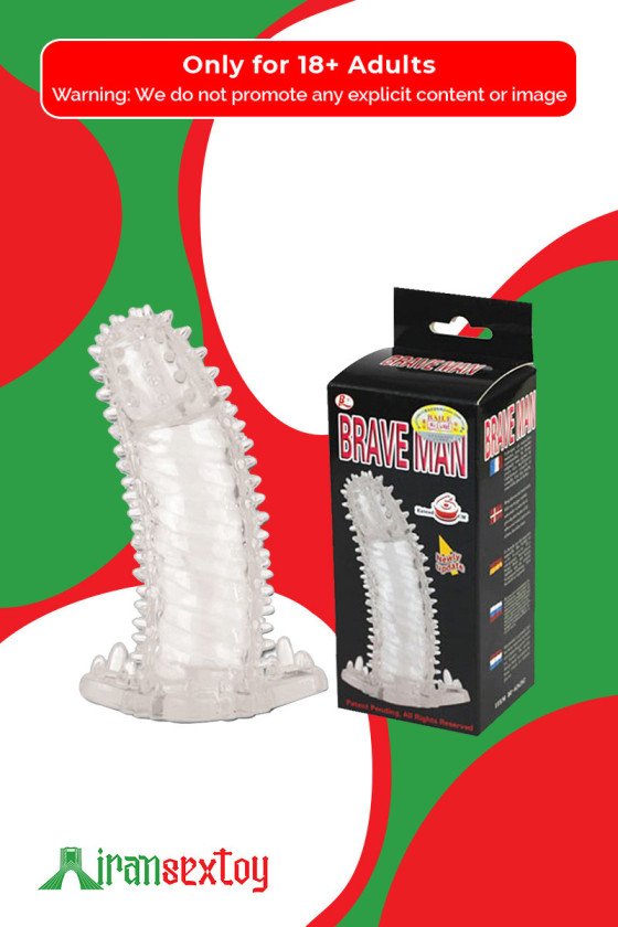 BRAVE MAN Crystal Penis Extension Sleeve PES-024