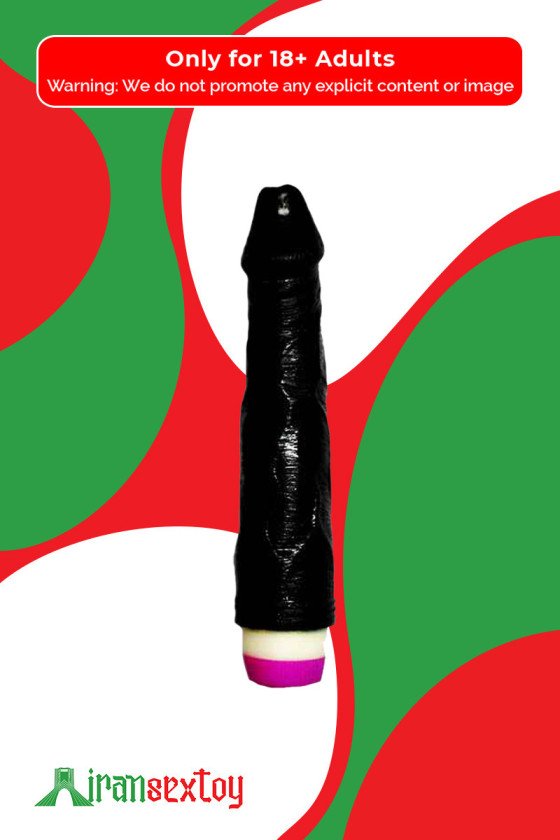 Super Natural Black Silicone Realistic Vibrator RSV-011