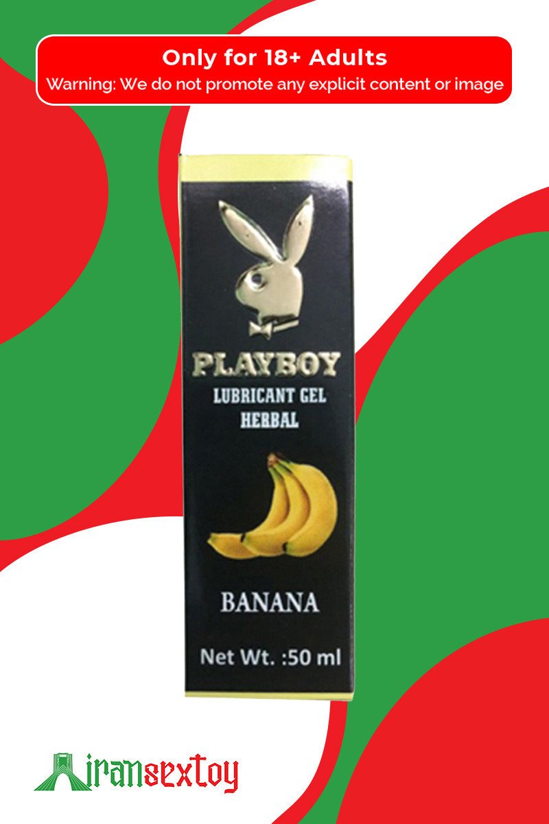 Playboy Lubricant Water Based Gel - Banana Flavoured CGS-031