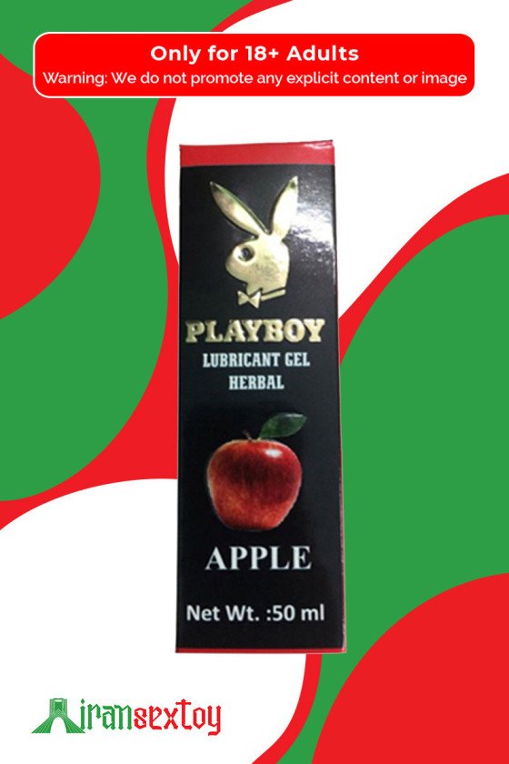 Playboy Lubricant Water Based Gel - Apple Flavoured CGS-032