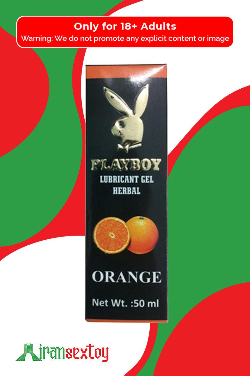 Playboy Lubricant Water Based Gel - Orange Flavoured CGS-033