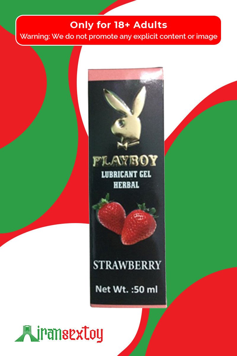 Playboy Lubricant Water Based Gel - Strawberry Flavoured CGS-034